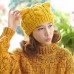 Baseball Hats For  Winter NEW Horns Knitted Cat Devil Beanie Braided Cap  eb-89152955